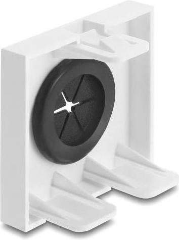 Immagine prodotto Delock Easy 45 Kabeldurchführung rund Ø 18 mm weiss / schwarz (Foro cavo, 4.50 cm)