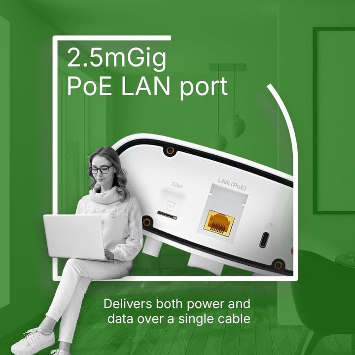 Actual product image Zyxel FWA70 5G Outdoor LTE Modem Router