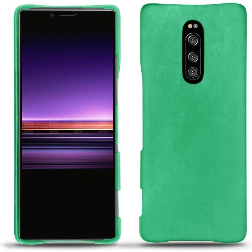 Noreve Lederschutzhülle (Sony Xperia 1), Smartphone Hülle, Grün
