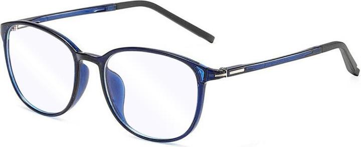 Techsuit - Anti-Blue Light Glasses Reflex PC (F2822) - Round - Blue
