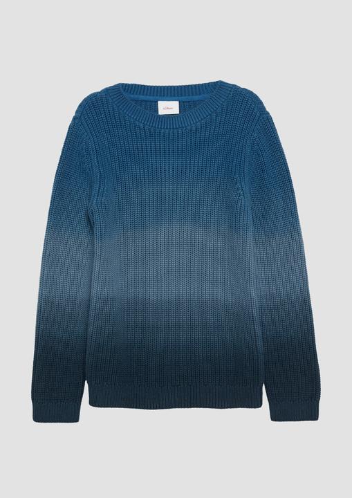 Produktbild S.Oliver Strickpullover Strickpullover mit Farbverlauf (104, 110)