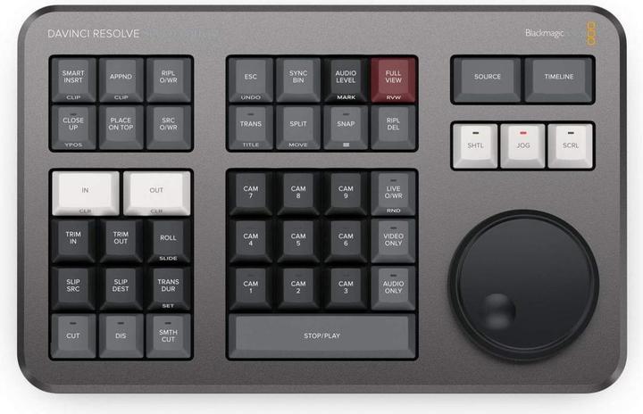 Produktbild Blackmagic DaVinci Resolve Speed Editor (Eng. Int., Kabelgebunden)