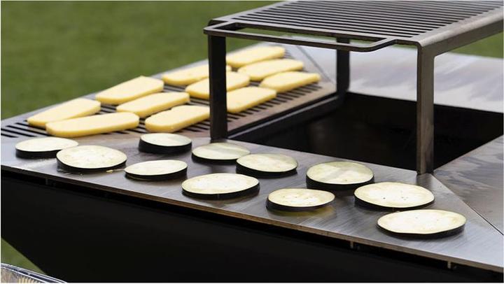 Immagine prodotto Oveneat Feuerschale BBQ Tower anthrazit (81 cm)