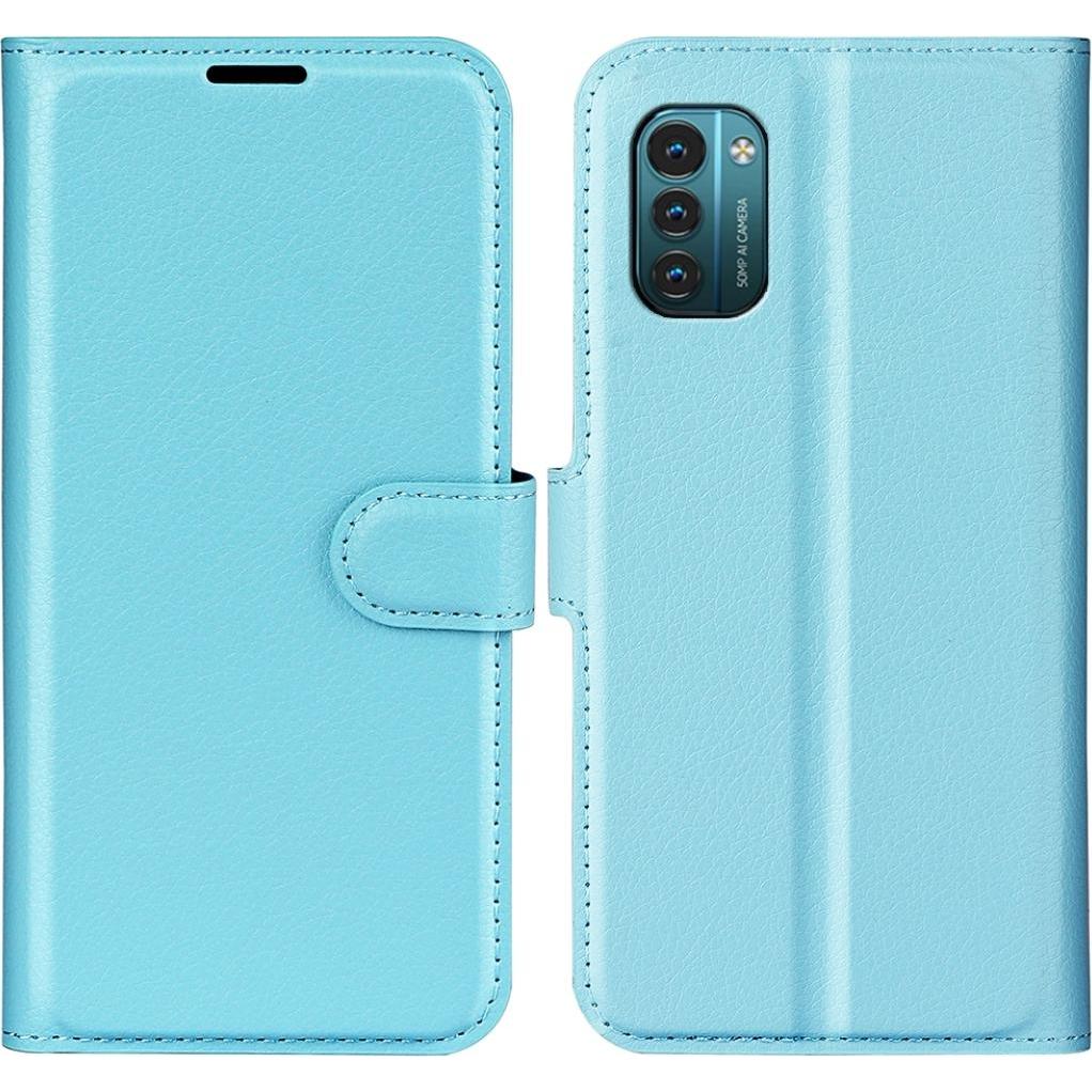 Thumbnail - Screenguard Nokia G21 Leather Guard Lederhülle (Nokia G21), Smartphone Hülle, Blau