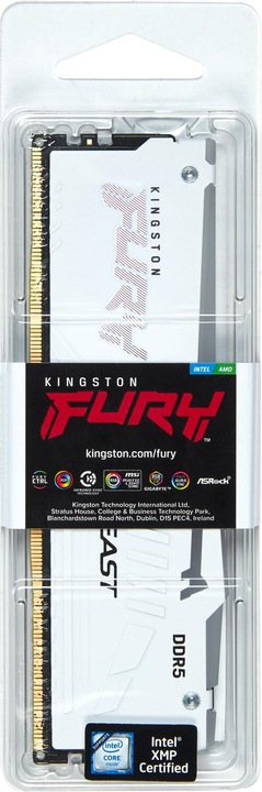 Productafbeelding Kingston FURY Beast RGB (1 x 32GB, 5600 MHz, DDR5 RAM, DIMM 288 pin)