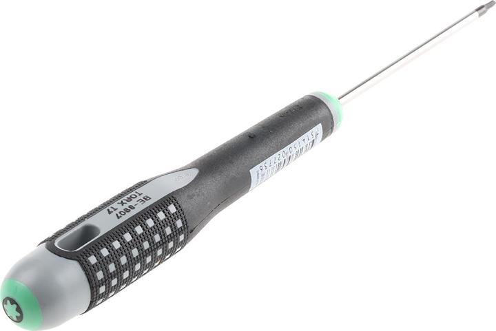Actual product image Bahco ERGO TORX screwdriver with 3-component handle, T7 × 75 mm (TX)