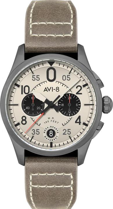 Actual product image AVI-8 AV-4089-06 Spitfire Lock (Chronograph)