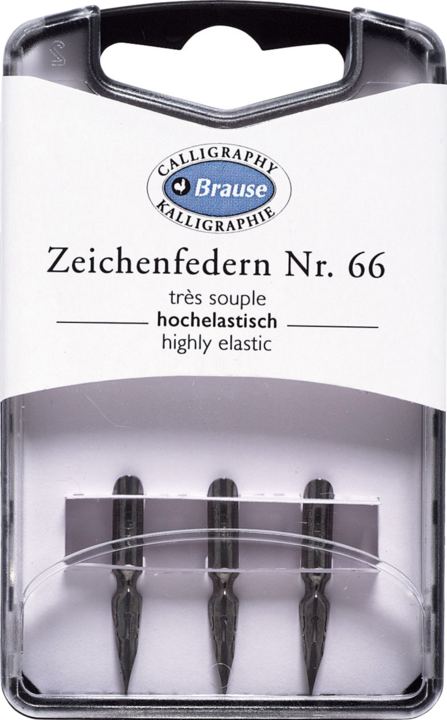 Brause Federn (Schwarz, 3 x)