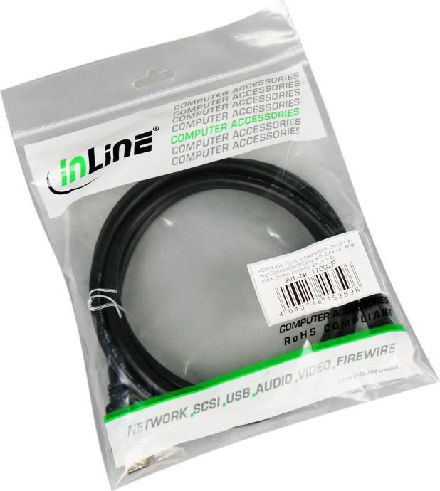 Produktbild InLine HDMI (Typ A) — HDMI (Typ A) (2 m, HDMI, 1.4)