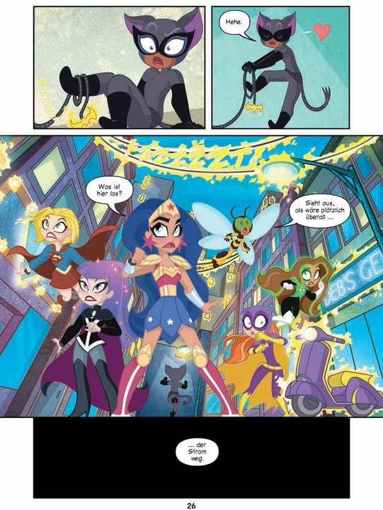 Actual product image Panini DC Super Hero Girls: Völlig ausgepowert (German, Agnes Garbowska, Amy Wolfram, 2021)