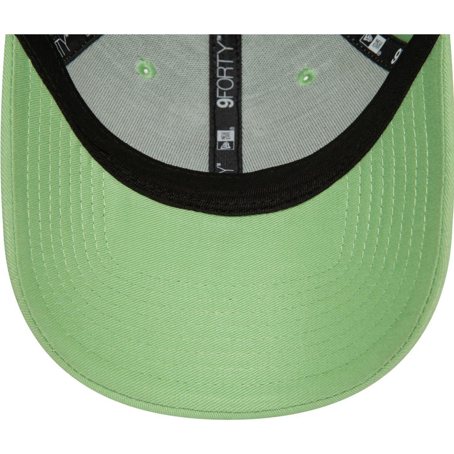 Thumbnail - New Era, Herren, Cap, 9Forty Strapback Cap - New York Yankees lime green, Grün