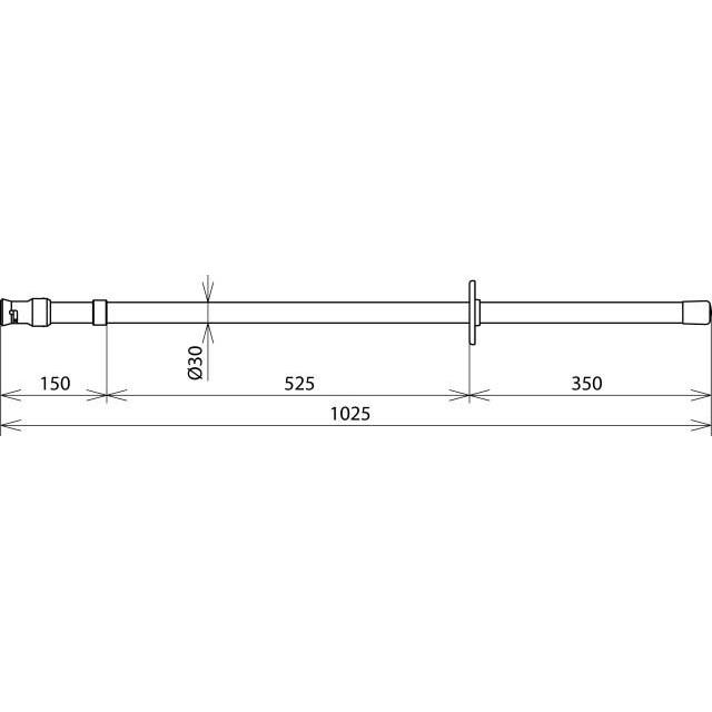 Thumbnail - Dehn 766311 Isolierstange 36kV L=1028mm, Elektronikzubehör + Gehäuse