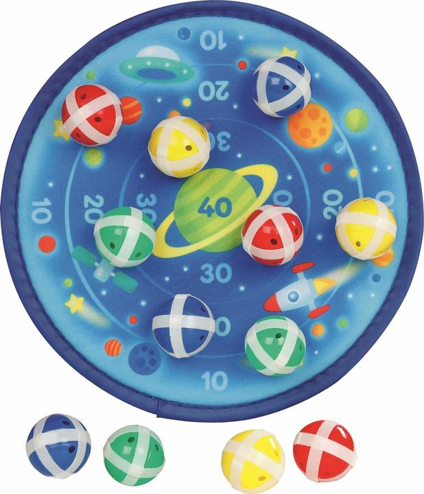 Actual product image Goki Klett dartboard universe