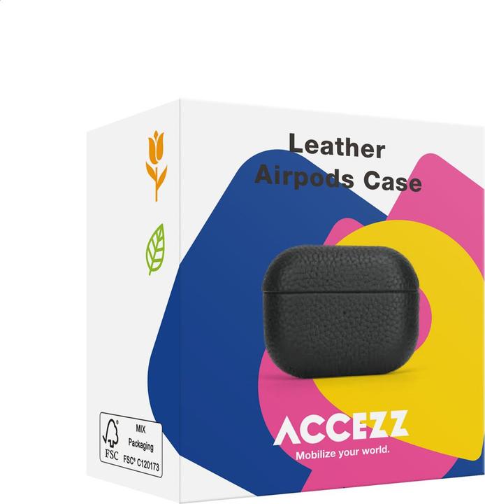 Immagine prodotto Accezz Echt Lederen Case AirPods 3 - Cognac (Coperchio della custodia di ricarica)