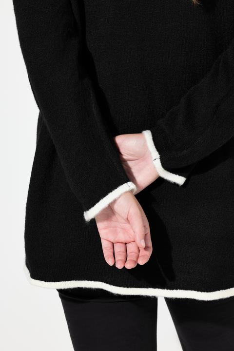 Produktbild Miamoda Pullover, bequeme Passform, Herz-Motiv (46, 48)