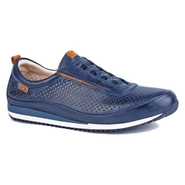 Pikolinos, Herren, Sneakers, Sneakers Liverpool, Blau, (43)