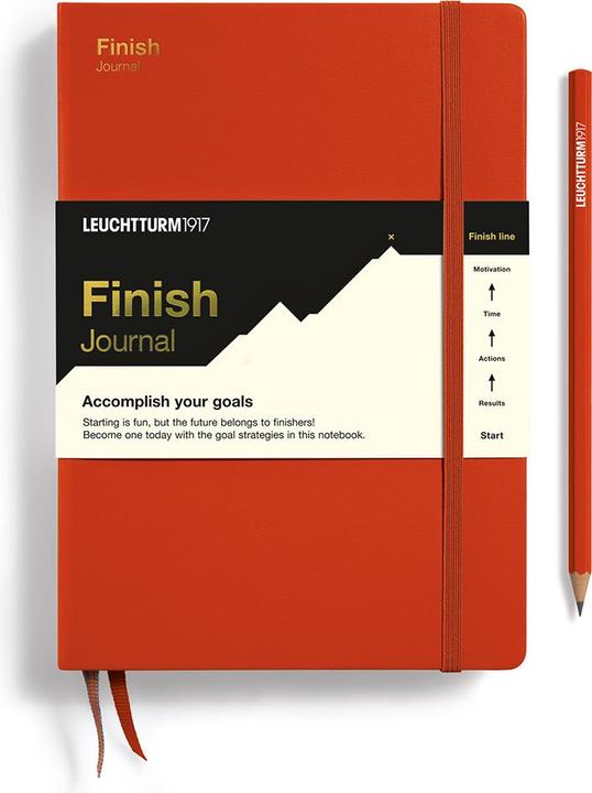 NotebookFinishJournalENFoxRed (Hardcover)
