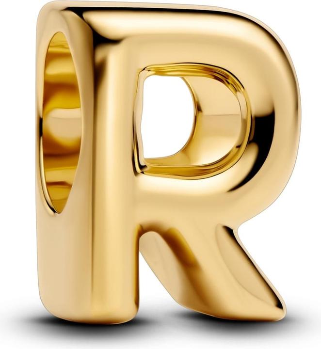 Produktbild Pandora Vergoldeter Buchstabe R-Anhänger (Vergoldet, Metall)