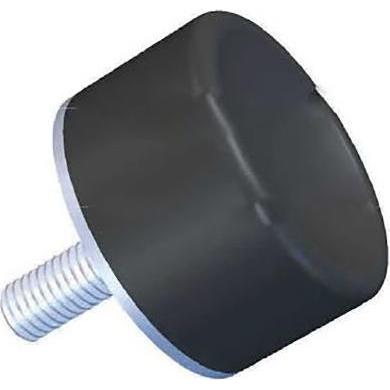 Rs Pro, Lagerbehälter, Stud Mount Foot (M) 25x30mm M6x18 60 ShA