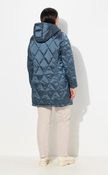 Produktbild Ulla Popken HYPRAR Steppjacke, Kapuze, 2-Wege-Zipper, Zipptaschen (50, 52)