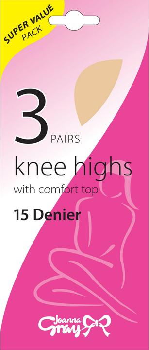 Immagine prodotto Joanna Gray Calzettoni 3 paia (confezione da 3, Taglia unica)