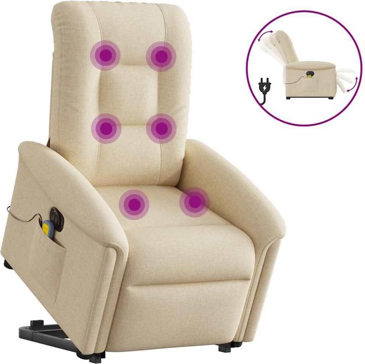Image du produit vidaXL Massagesessel mit Aufstehhilfe