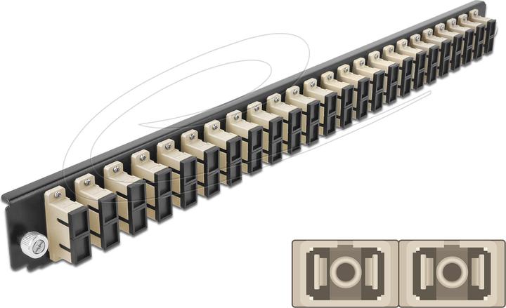 Produktbild Delock Rack-Montageblech für Glasfaser-Spleissbox