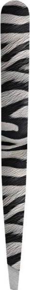 Actual product image Hausmann Pinzette schraeg Safari Zebra