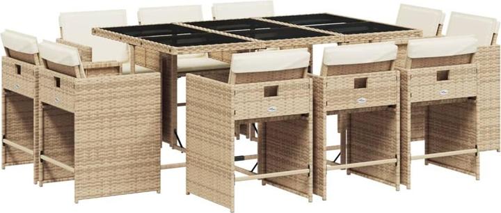 Actual product image vidaXL Garten Essgruppe (165 x 106 x 73 cm)