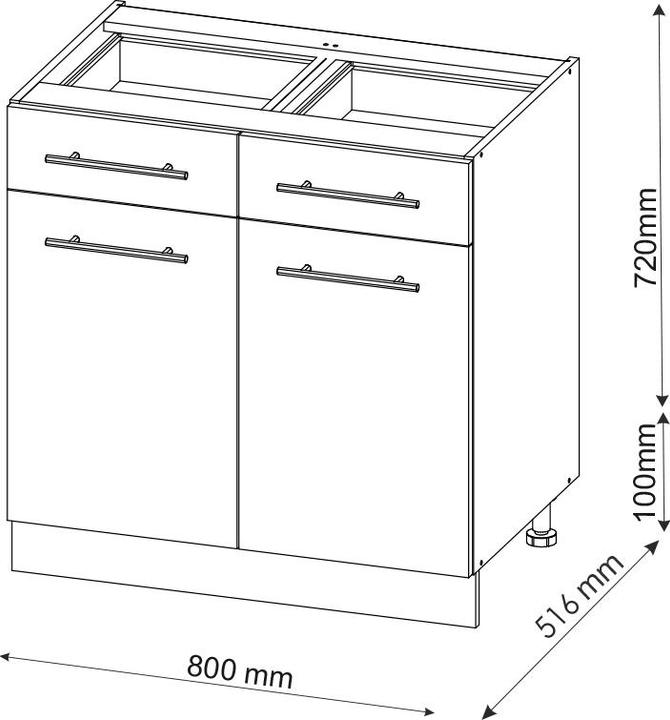 Actual product image Vicco Badmöbel Fame-Line