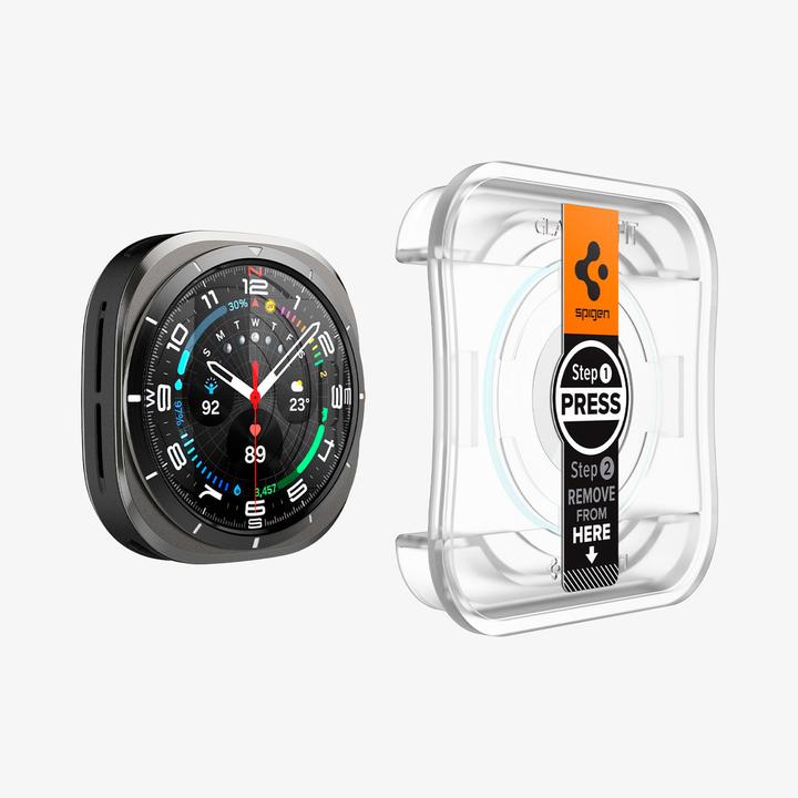 Actual product image Spigen Glas.TR EZ Fit