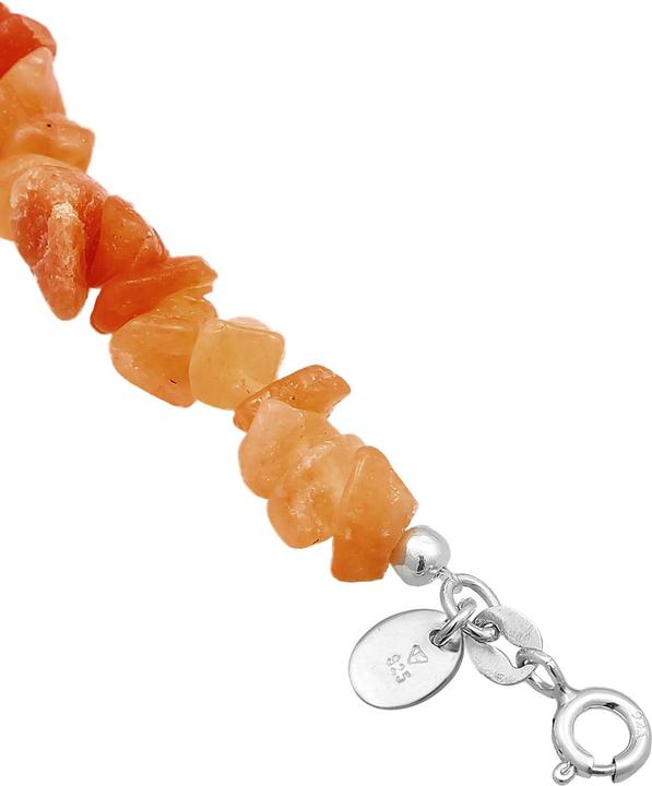 Produktbild Elli Edelsteinkette (Plastik, Aventurin, 925 Sterling Silber, 40 cm)