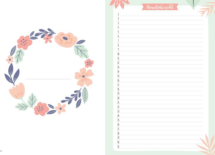 Image du produit Mon journal de bord à remplir et à concevoir (Pointillés, Couverture souple)