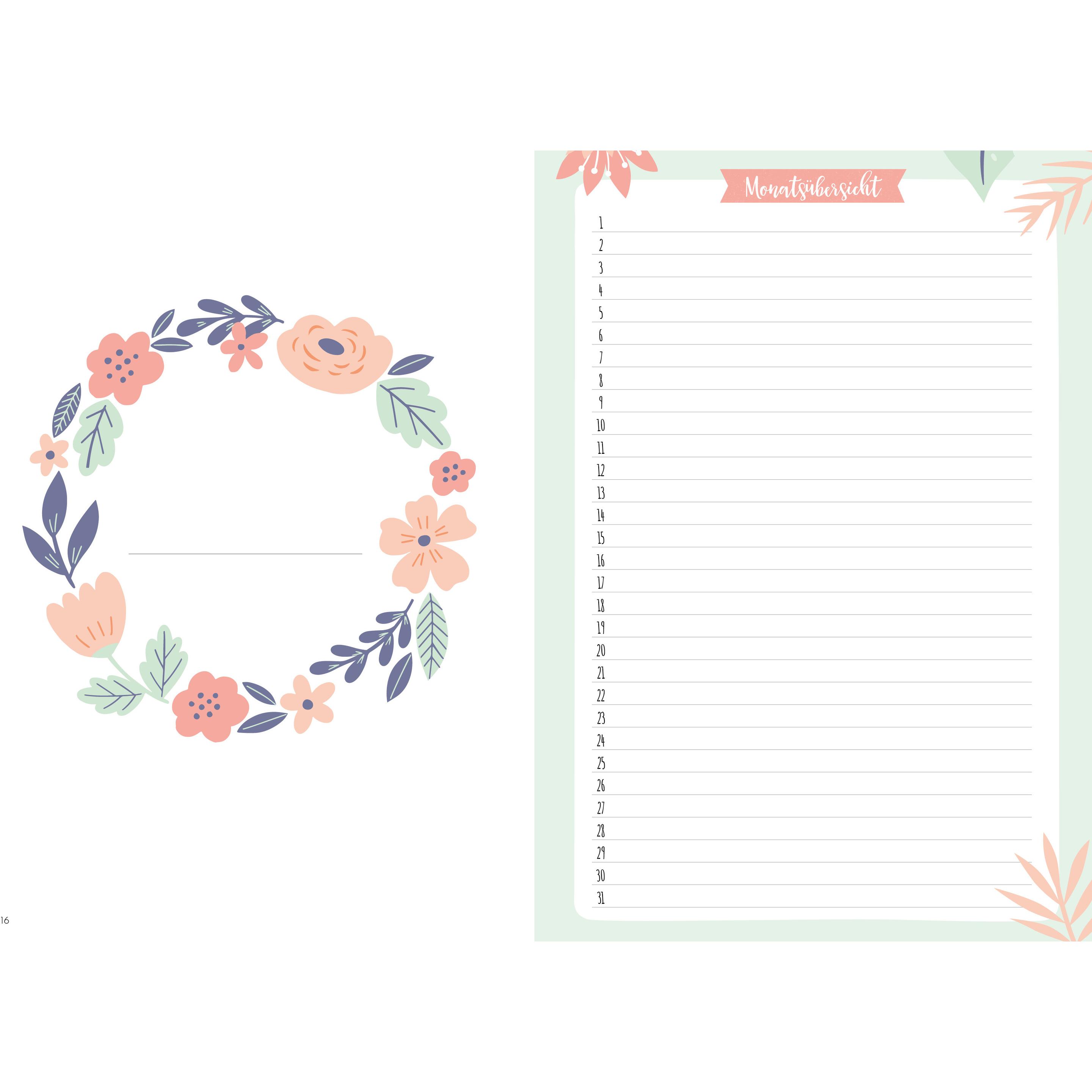 Thumbnail - Edition Fischer, Kalender, My Bullet Journal zum Ausfüllen und Gestalten (Harter Einband, Deutsch)