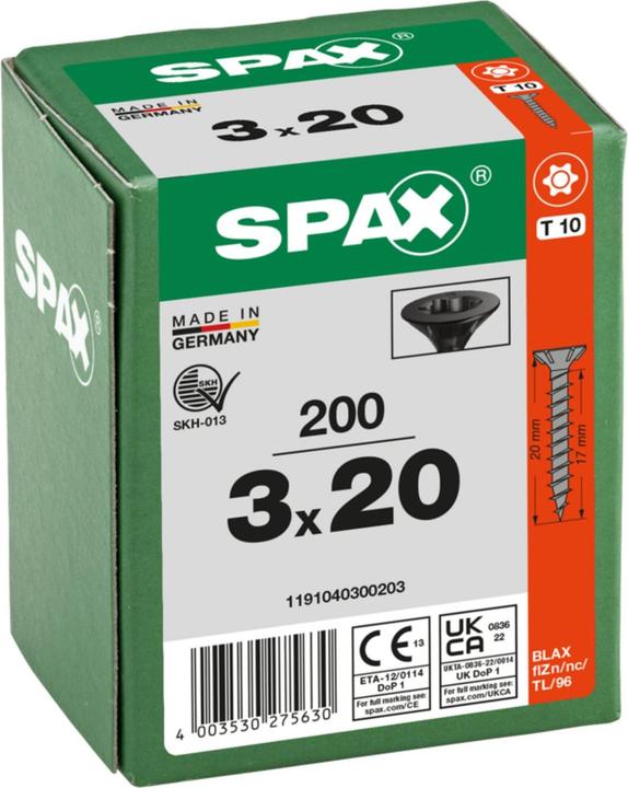 Produktbild Spax T-Star Plus (200 Schrauben pro Stück)