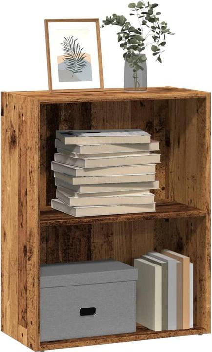 Immagine prodotto vidaXL Bücherregal Regal Standregal Büroregal Aufbewahrungsregal Altholz-Optik (60 x 30 x 77 cm)