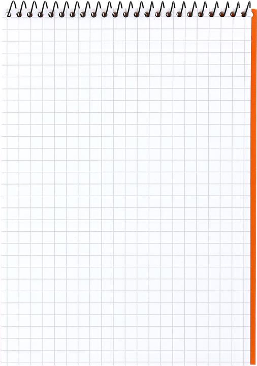 Actual product image Oxford School Block (A5, Checked, Hardcover)