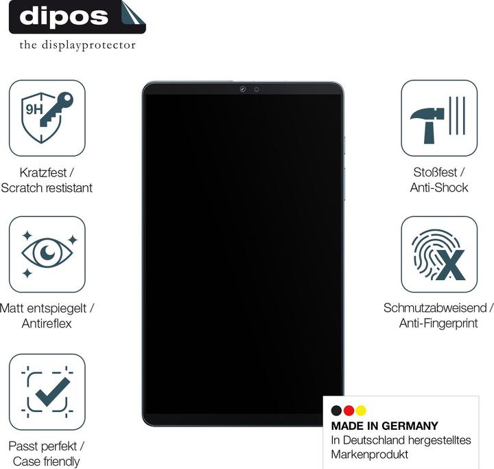 Actual product image Dipos Anti-Shock Screen Protector Matte (Blackview Tab 60 Pro)