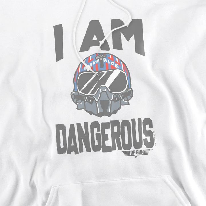 Produktbild Top Gun I Am Dangerous Kapuzenpullover (S)