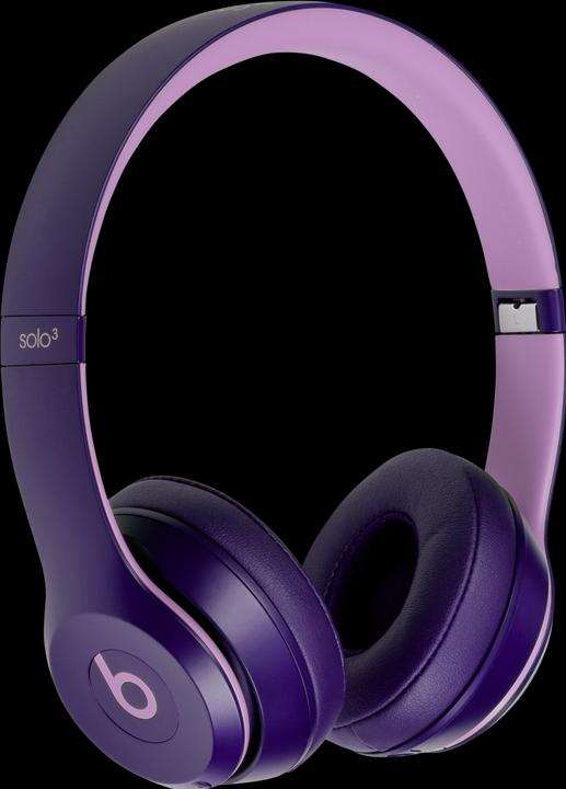 Produktbild Beats Solo3 Wireless On-Ear Headphones Pop Violet (40 h, Kabellos)