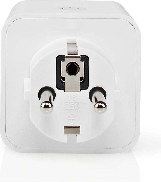 Actual product image Nedis SmartLife Smart plug Zigbee 3.0 | Power meter | 3680 W | Hybrid (CEE 7/7) | 0 - 55 °C |