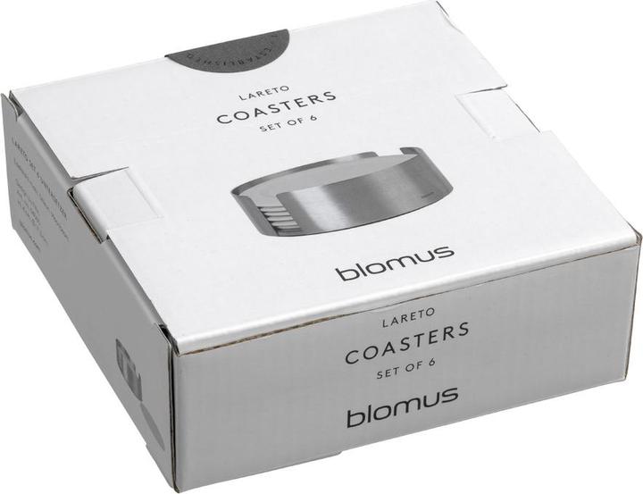 Produktbild Blomus Untersetzer-Set LARETO (6 x, Glasuntersetzer)