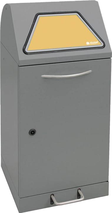 Produktbild kaiserkraft System-Wertstoffsammler, Einwurfklappe fussbetätigt (60 l)