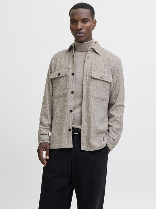 Image du produit Jack & Jones Jprrayle Melange Solid L/S Overshirt Sn (XXL)