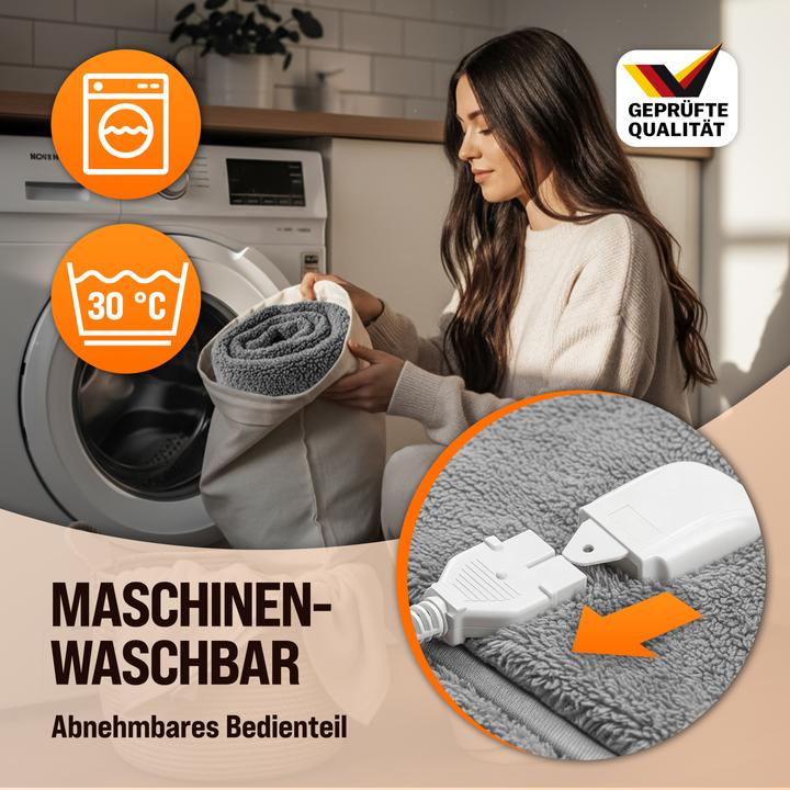 Immagine prodotto Monzana Coperta riscaldata in pile (180 x 130 cm)