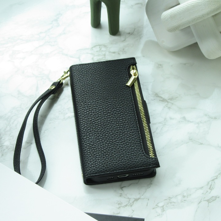 Immagine prodotto PhoneLook Fourre Flip Wallet en cuir végétal avec portefeuille et fermeture magnétique (Apple iPhone 15 Pro Max)