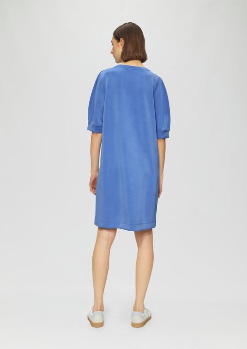 Produktbild S.Oliver Kleid Kurzes Scuba-Kleid mit Faltendetail am Arm (46)