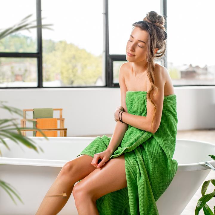 Actual product image Relaxdays Towel rail