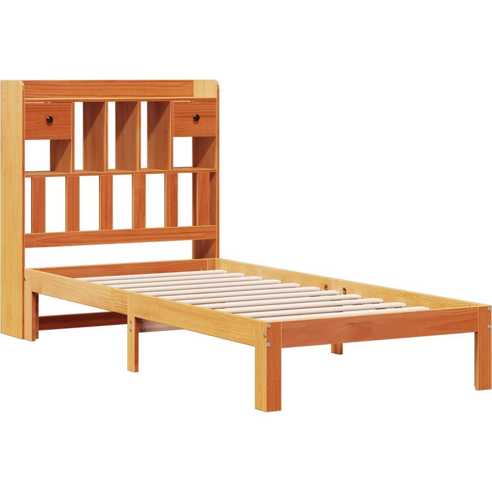Thumbnail - VidaXL, Bett, Bett mit Regal ohne Matratze (90 x 190 cm)