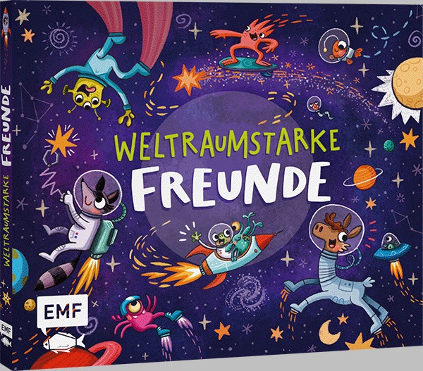 Actual product image Friends book - Space-strong friends